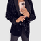 Luxara | Shimmer Sequin Blazer - Velvet Haven