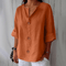 Caroline | Lightweight Linen Shirt - Velvet Haven