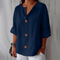 Caroline | Lightweight Linen Shirt - Velvet Haven