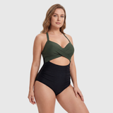 Viva | High-Waisted Cut-Out Swimsuit