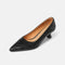 Amara | Leather Heels - Velvet Haven