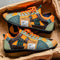 Luca | Retro Colourblock Trainers - Velvet Haven
