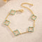 Clover Charm Bracelet - Velvet Haven