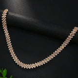 Elegant Rhinestone Collar Necklace