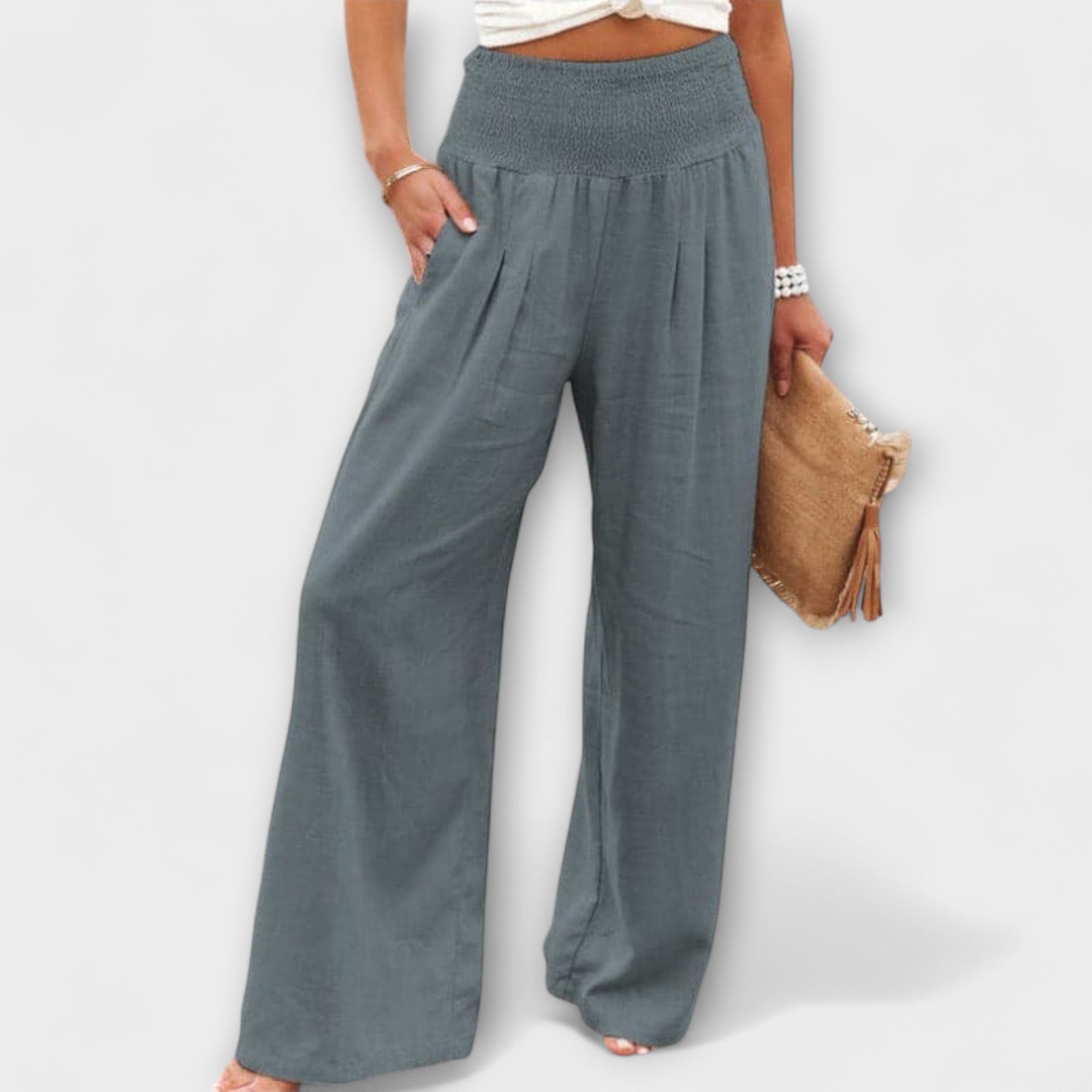 Thearya | Casual Wide Trousers