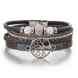 Tree of Life Rhinestone Bracelet