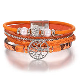 Tree of Life Rhinestone Bracelet