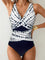 Annelies | Tummy Control Swimsuit with Wrap V-Neckline - Velvet Haven