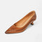 Amara | Leather Heels - Velvet Haven