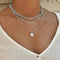 Elegant Gold and Silver Plated Necklace - Velvet Haven