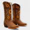 Victoria | Chic Western-Inspired Boots - Velvet Haven