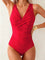 Annelies | Tummy Control Swimsuit with Wrap V-Neckline - Velvet Haven