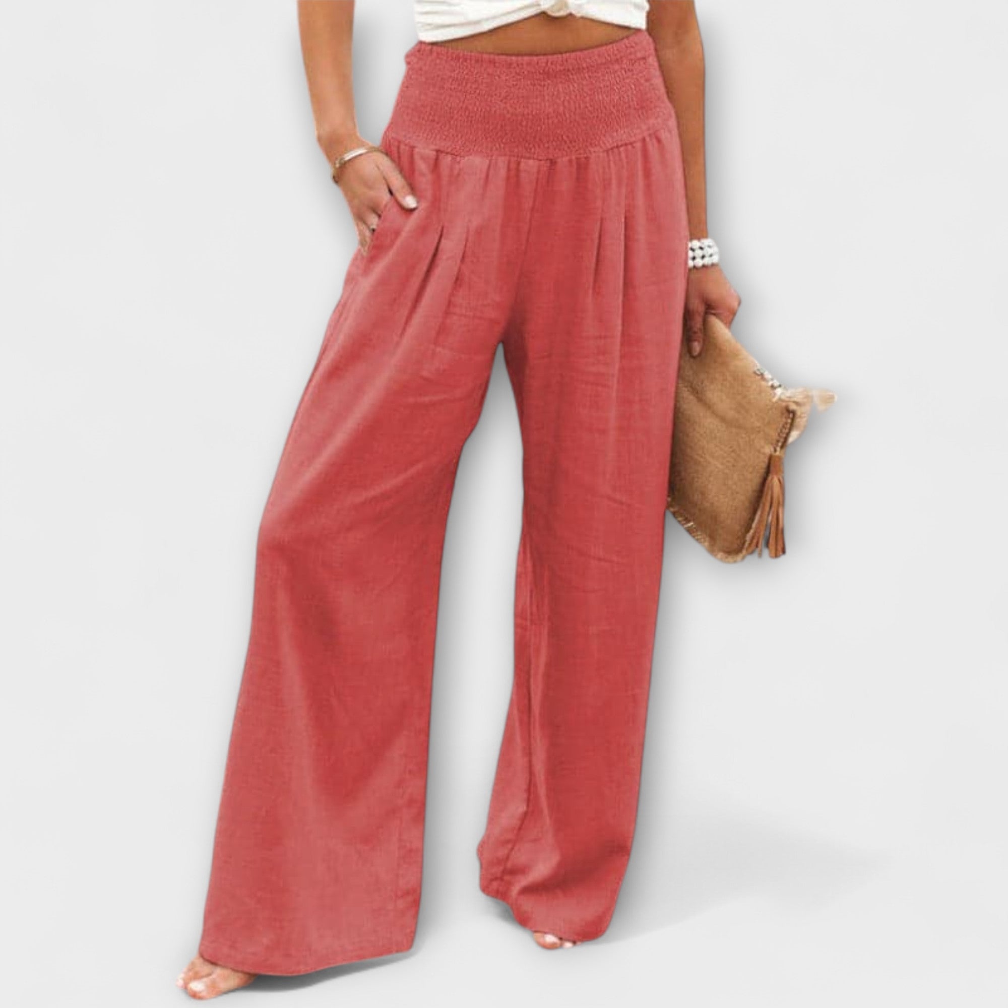 Thearya | Casual Wide Trousers