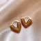 Vintage U-Shaped Hoop Earrings - Velvet Haven