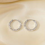 Minimalist Geometric Hanging Earrings