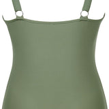 Serena | Sculpting Mesh V-Neck Swimsuit