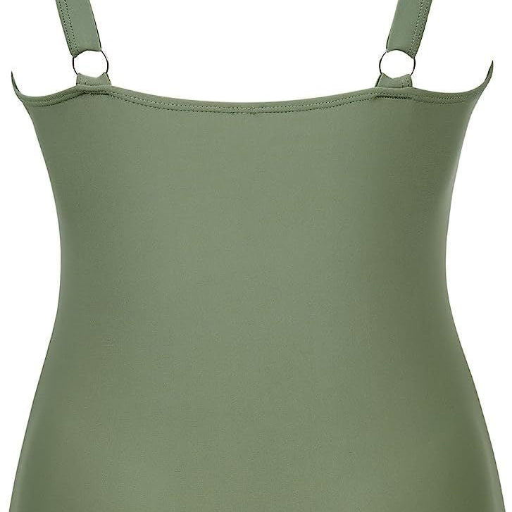 Serena | Sculpting Mesh V-Neck Swimsuit - Velvet Haven