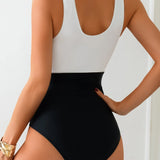 Annelies | Tummy Control Swimsuit with Wrap V-Neckline