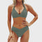 Rozanne | Sculpting High-Waisted Bikini Set - Velvet Haven