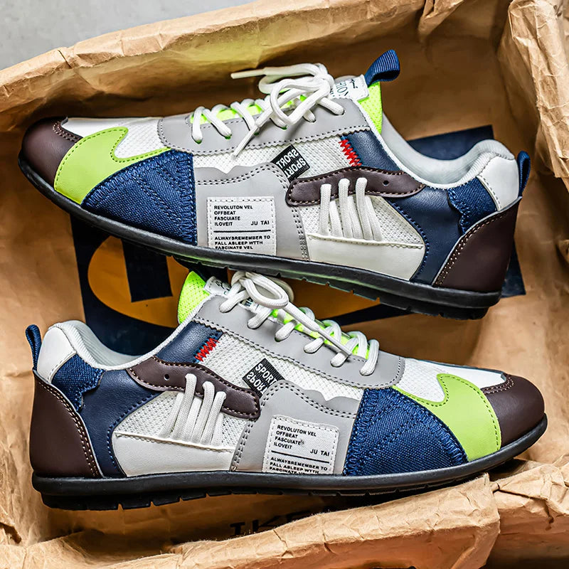 Luca | Retro Colourblock Trainers