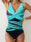 Annelies | Tummy Control Swimsuit with Wrap V-Neckline - Velvet Haven