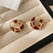 Vintage U-Shaped Hoop Earrings - Velvet Haven