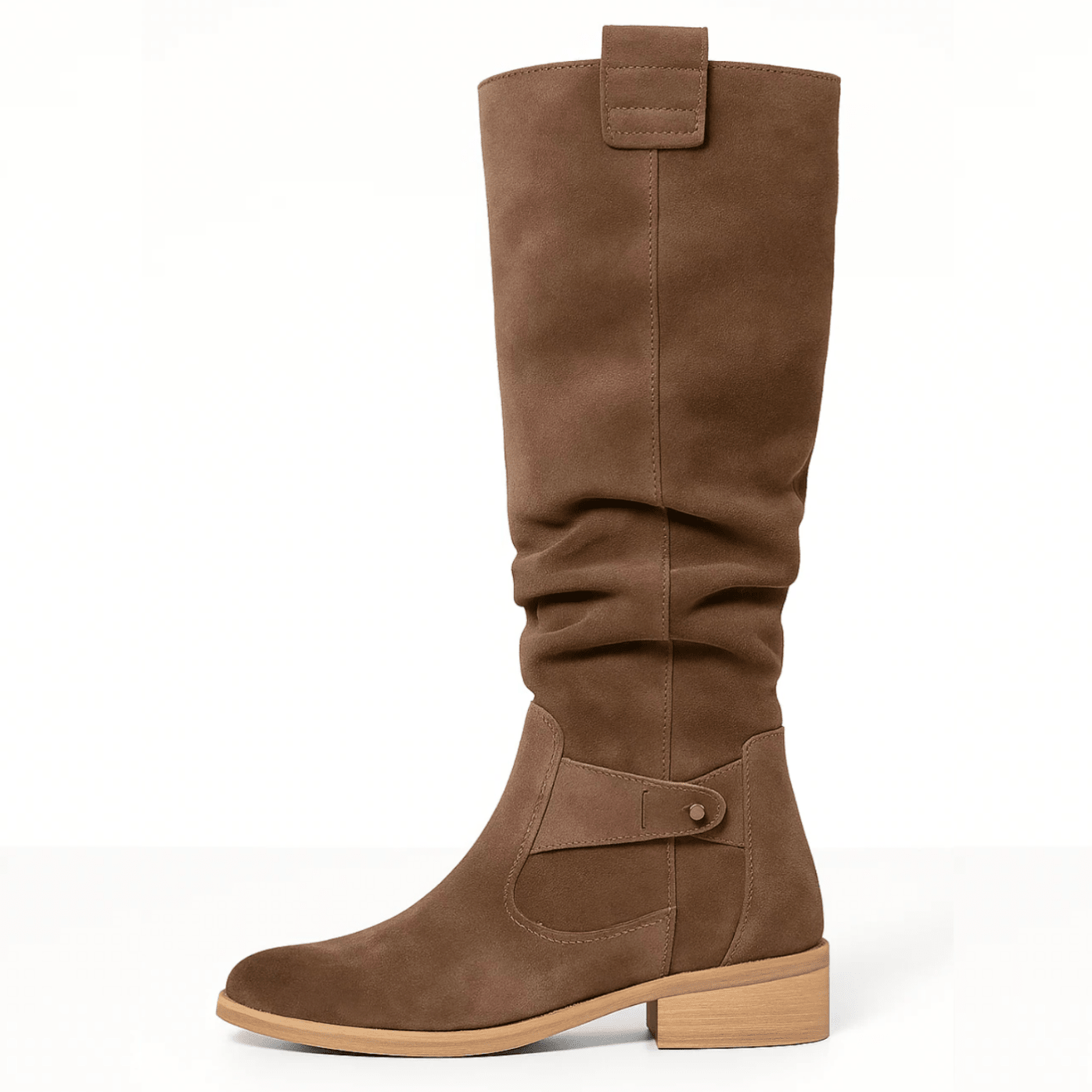 BelleVie | Elegant Suede Boots - Velvet Haven