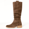BelleVie | Elegant Suede Boots - Velvet Haven