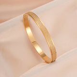 Elegant Minimalist Gold Bangles