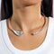 Golden Waterdrop Choker Necklace - Velvet Haven