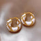 Vintage U-Shaped Hoop Earrings - Velvet Haven