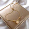 Gold Plated Opal Peach Heart Bracelet - Velvet Haven
