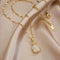 Elegant Gold Tulip Pink Crystal Pendant Necklace - Velvet Haven