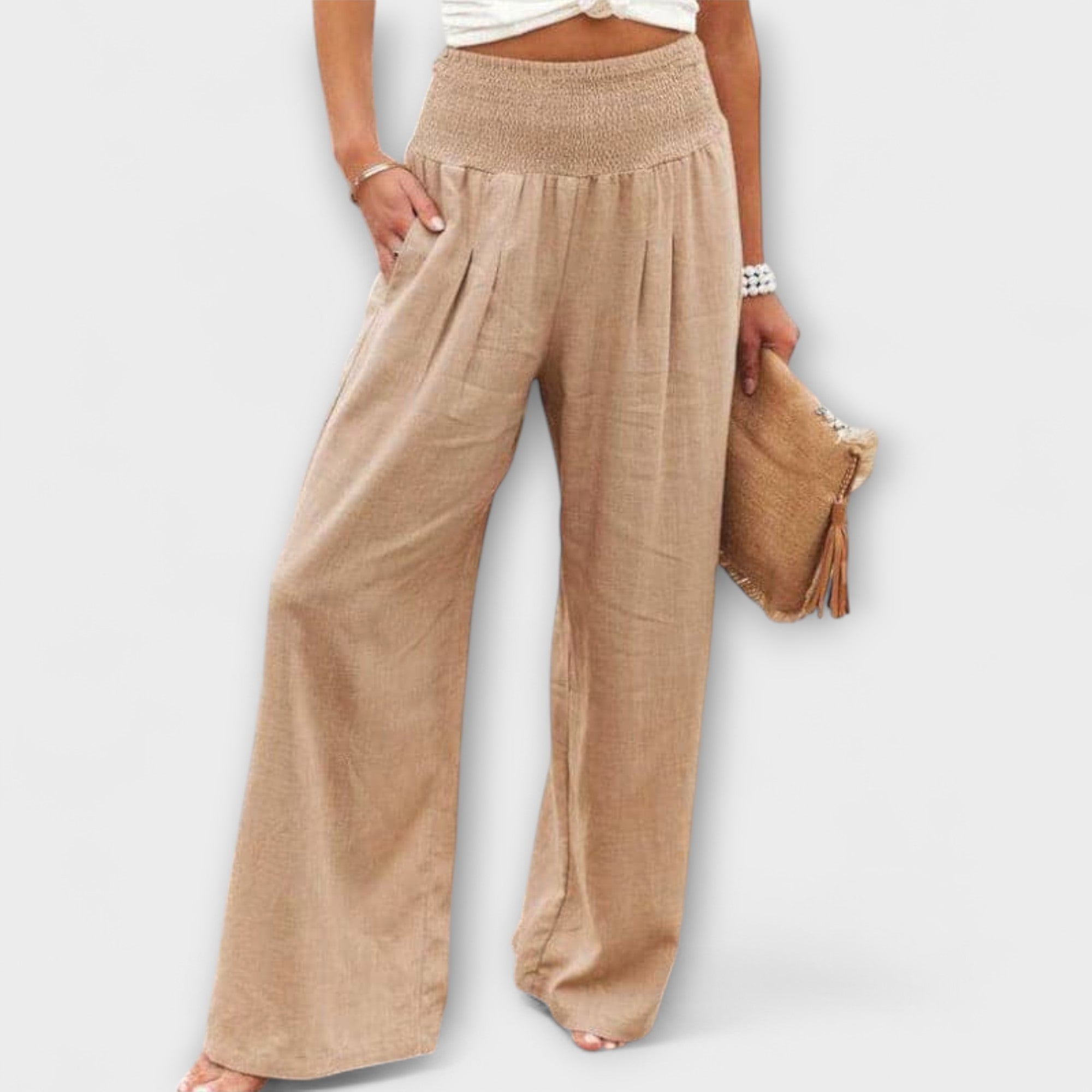 Thearya | Casual Wide Trousers
