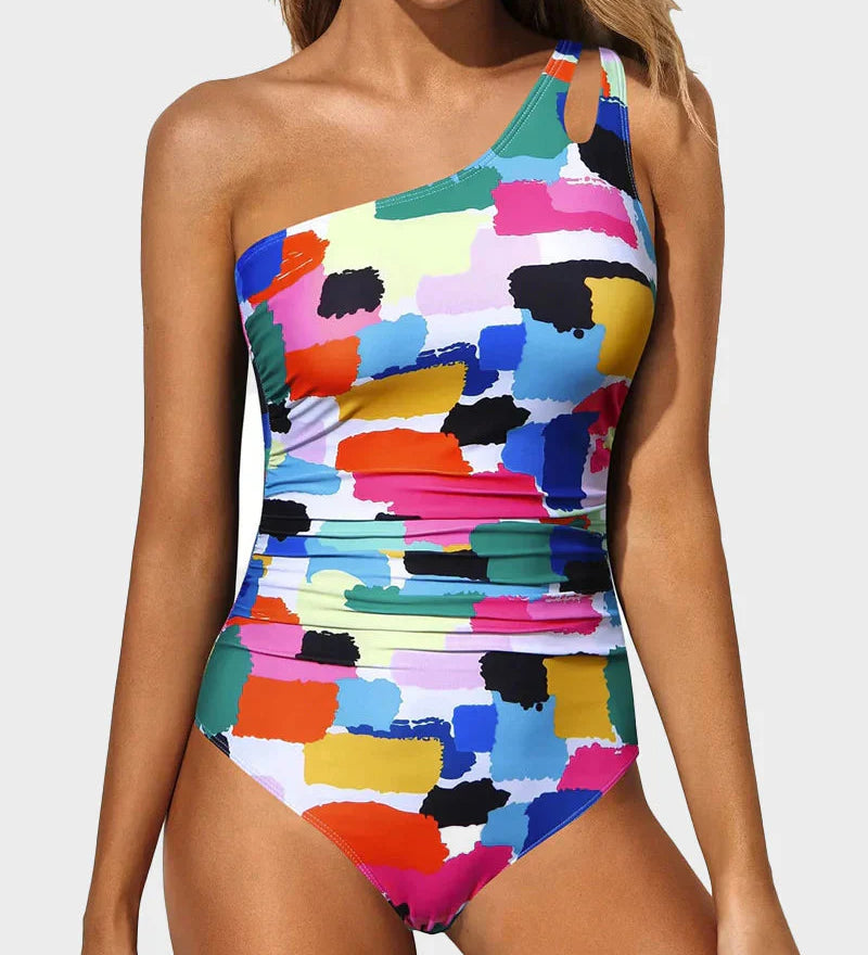 Demi | Flattering One-Shoulder Swimsuit