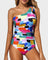 Demi | Flattering One-Shoulder Swimsuit - Velvet Haven