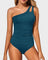 Demi | Flattering One-Shoulder Swimsuit - Velvet Haven