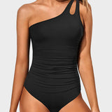 Demi | Flattering One-Shoulder Swimsuit