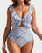 Charlotte | Flirtatious V-Neck Swimsuit - Velvet Haven