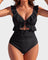Charlotte | Flirtatious V-Neck Swimsuit - Velvet Haven