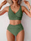 Jasmijn | High-Waisted Twist-Detail Bikini Set - Velvet Haven