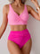 Jasmijn | High-Waisted Twist-Detail Bikini Set - Velvet Haven
