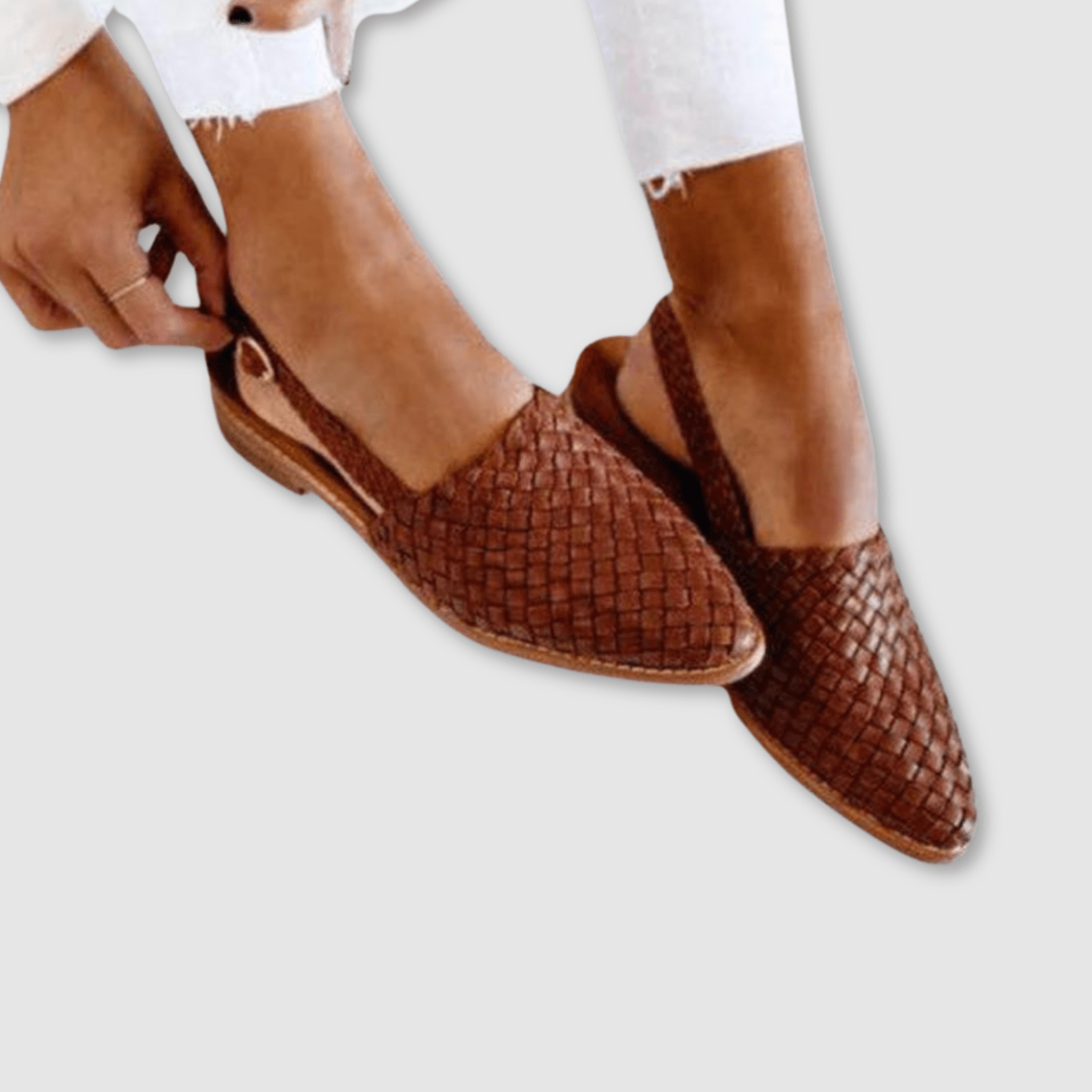 Honora | Chic Woven Slingbacks - Velvet Haven