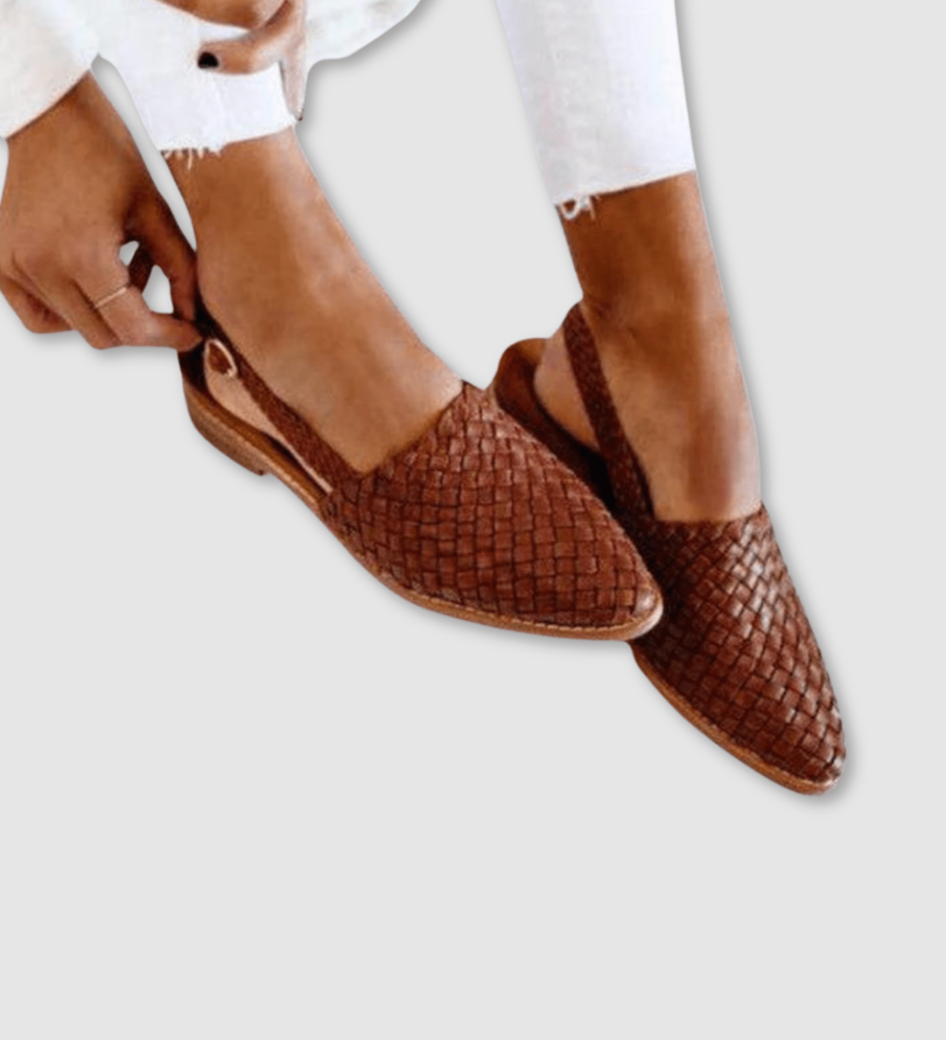 Honora | Chic Woven Slingbacks - Velvet Haven