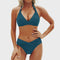 Rozanne | Sculpting High-Waisted Bikini Set - Velvet Haven