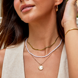 Snake Chain Gold Necklace