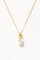 Elegant Golden Pearl Necklace - Velvet Haven