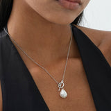 Elegant Golden Pearl Necklace