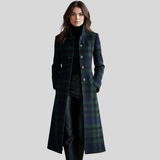 Samira | Timeless Plaid Elegant Coat