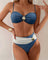 Manon | Tummy Control Bikini Set with Gold Detail - Velvet Haven